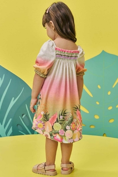 Vestido Infanti Wave Colorido na internet