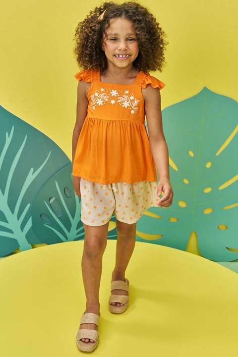 Conjunto Infanti Bata e Short