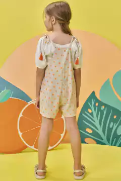 Conjunto Infanti Blusa e Jardineira Bolinhas na internet