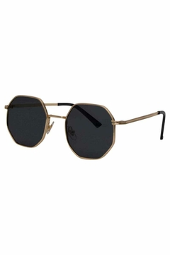 Óculos Lilimoon Preto com Dourado - comprar online