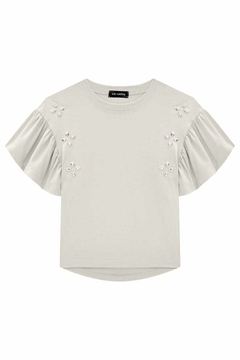Blusa Vic&Vicky Branca - Amora