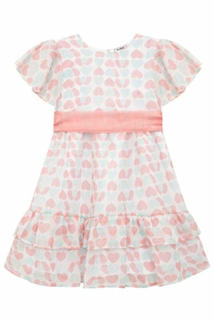 Vestido Kukiê Corações Colorido Brilho na internet