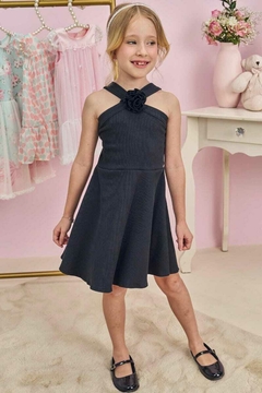 Vestido Kukiê Soft Line Preto