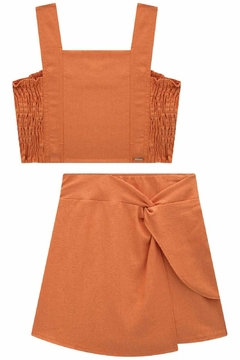Conjunto Lilimoon Cropped e Saia Twill Linen na internet