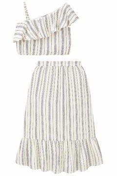 Conjunto Lilimoon Cropped e Saia Maxi Midi - Amora