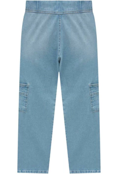 Calça John Fox Reta Cargo em Jeans Guga - loja online