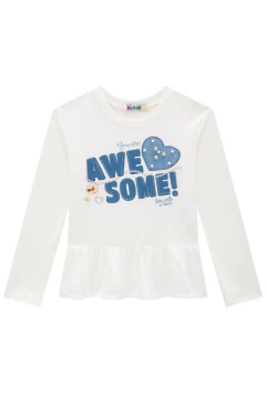 Imagem do Conjunto Kukiê de Blusa Alongada em Cotton e Calça Legging