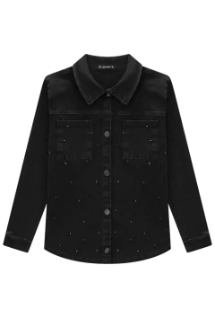 Jaqueta Lilimoon em Jeans Black - loja online