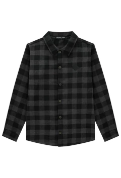Camisa John Fox em Flanela Xadrez Fio Tinto