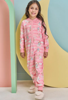 Pijama Kukiê Macacão em Fleece Luxo - comprar online