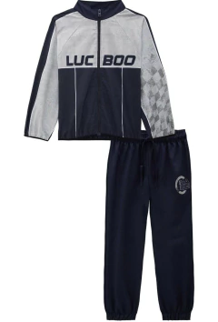 Conjunto Lucboo de Jaqueta Corta Vento e Calça Jogger em Nylon Ergonomicmic - comprar online