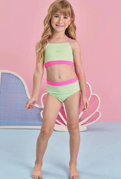 Biquíni Infanti em Malha Poliamida com Proteção Uv na internet