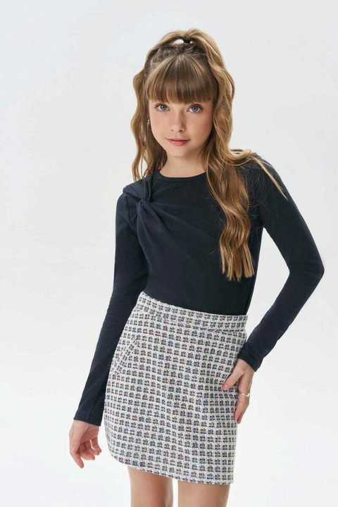 Blusa Vic&vicy em Cotton Manga Longa - comprar online