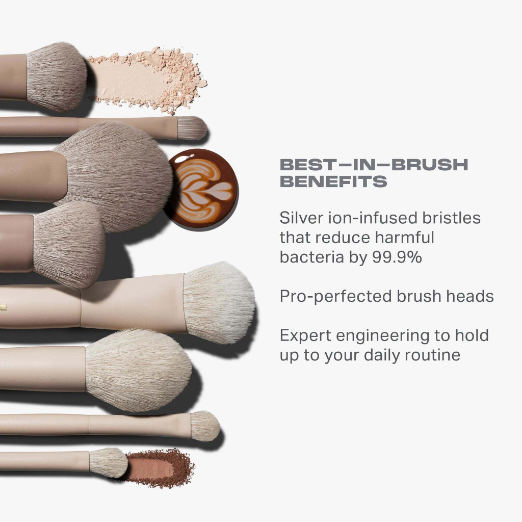 Kit pincel Iced Mocha Face Brush MORPHE