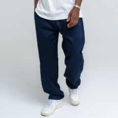 CALÇA STREET DE SARJA AZUL MARINHO