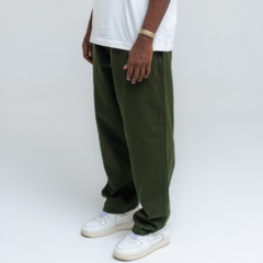 CALÇA STREET DE SARJA VERDE MUSGO - comprar online