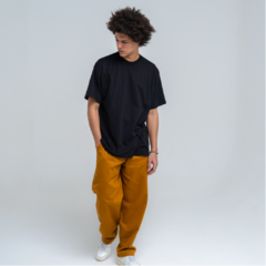 Imagem do CAMISETA PREMIUM MALHÃO AMERICANO OVERSIZED PRETA