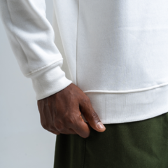 MOLETOM CARECA OVERSIZED OFFWHITE - loja online