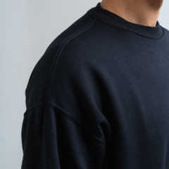 MOLETOM CARECA OVERSIZED PRETO - BC COMPANY