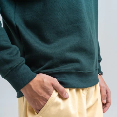 MOLETOM CARECA OVERSIZED VERDE MUSGO - loja online