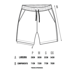 BERMUDA STREET ELÁSTICO TACTEL PRETA - comprar online