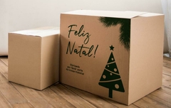 25 Caixas Cesta de Natal 32x21x35 Impressão Padrão - comprar online