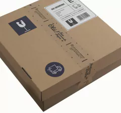 Fita Adesiva 48x100 Emotiva Transparente Sua encomenda chegou com Selo de Segurança - comprar online