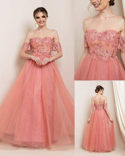 VESTIDO ANDY CORAL