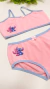 Combinado Menina Moça ROSA STITCH ( peças intima) - loja online
