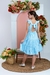 Vestido Filha Azul Listrado - comprar online