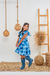 Vestido Livia Listras Azul