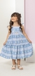 Vestido Filha azul