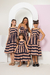 Vestido Filha Marrom - D´Meninas