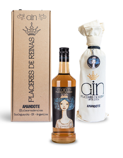 GIN DE AUTOR PREMIUM "PLACERES DE REINAS" + BOLSA OBRA DE ARTE + CAJA PARA REGALO - comprar online
