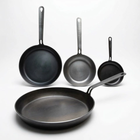 Set Sarten Hierro x 4