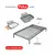 Parrilla Modular Acero inoxidable 304 - tienda online