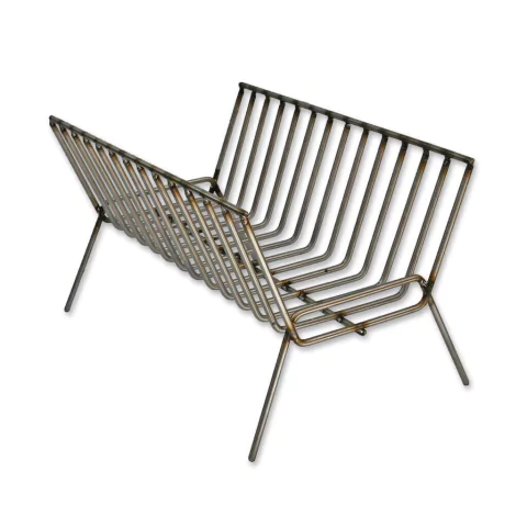 Cuna Leñero A.inox 50x30 Ø8