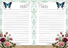 Agenda VINTAGE 2025 Permanente (Sem Datas - 1 Dia por Página - Capa Casa Vintage - belajupersonalizados