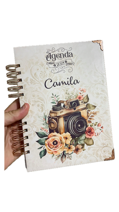 Agendas VINTAGE 2025- PERMANENTE SEM DATAS Diversas Capas - loja online