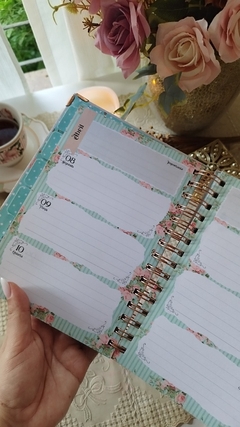 Kit Vintage 2025 - Agenda Datada 1ddp + Planner Datado na internet