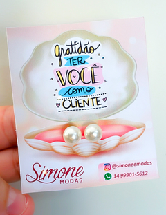 TAGs + BRINCO PÉROLAS 24 uni - Mimo Cliente