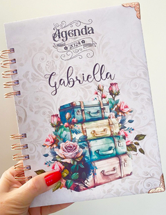 Agendas VINTAGE 2025- PERMANENTE SEM DATAS Diversas Capas na internet