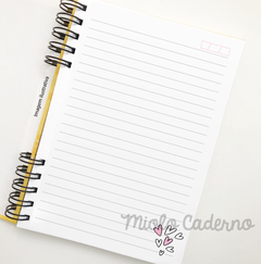 Imagem do Caderno de Anotações Diário
