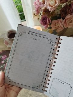 Kit Vintage 2025 - Agenda Datada 1ddp + Planner Datado - belajupersonalizados