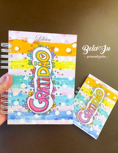 Agenda Colors Permanente (não datada) + Bloquinho