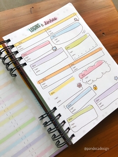 Agenda Colors Permanente (não datada) capa frase - belajupersonalizados