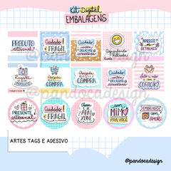 Tags - 100 Unidades - loja online