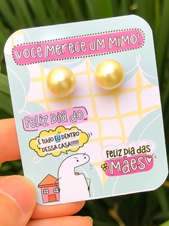 TAGs MÃES BRINCO PÉROLAS 24 unid - comprar online