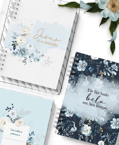 Caderno de Anotações Deus com Você - belajupersonalizados
