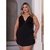 Camisola Plus Size Renda Sensual Liganete Alça Ajustável